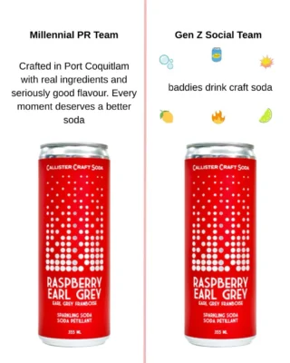 Instagram post from callistersoda. This post is in position 1.